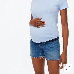 J Crew Factory Maternity Denim Short
